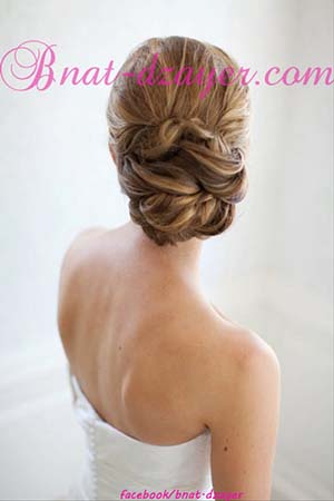 chignon bas mariage