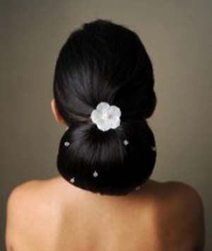 chignon bas