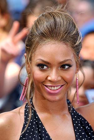 chignon beyonce