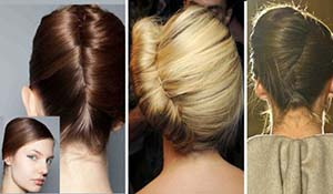 chignon classique mariage