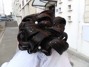 chignon coque