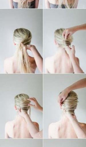 comment faire chignon