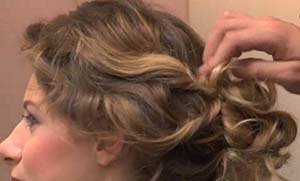 comment faire un chignon flou