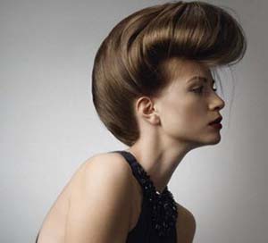 coupe de cheveux chignon