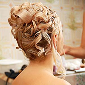 image chignon mariage