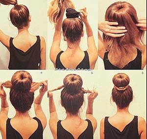 mousse chignon